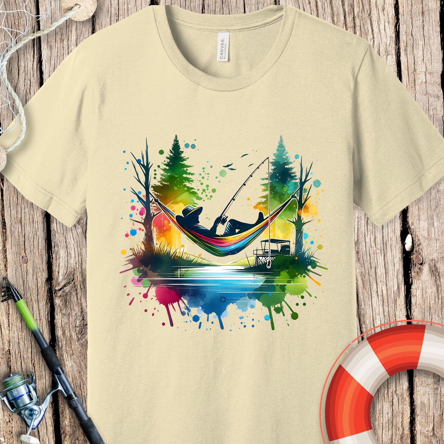 Hammock Fishing T-Shirt