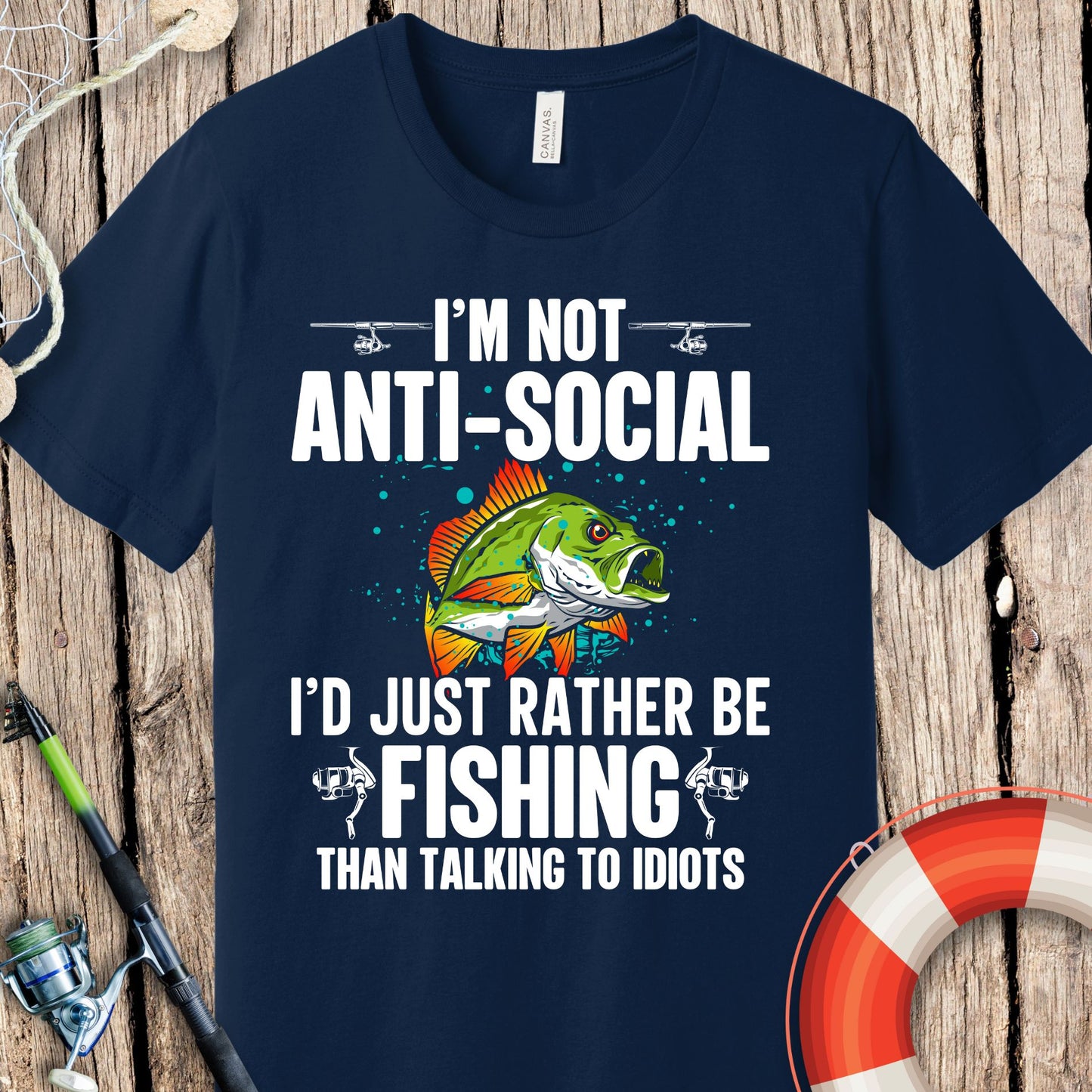 I'm Not Anti Social T-Shirt