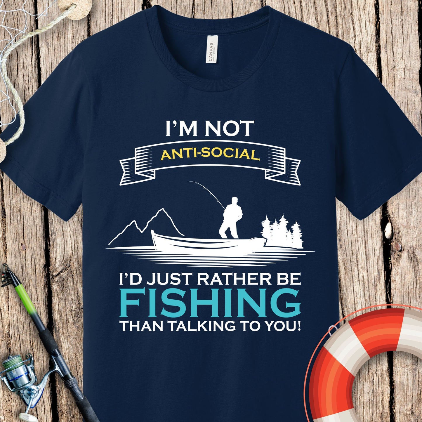 I'm Not AntiSocial T-Shirt