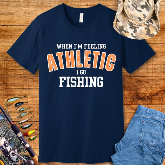 Athletic Fishing T-Shirt