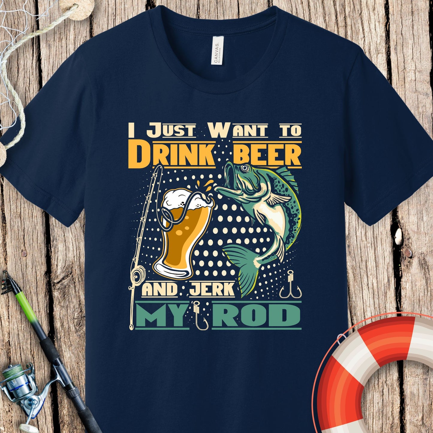 I Just Want To Drink Beer T-Shirt