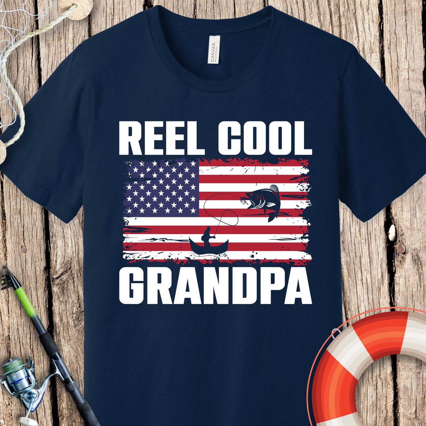 Reel Cool Grandpa T-Shirt