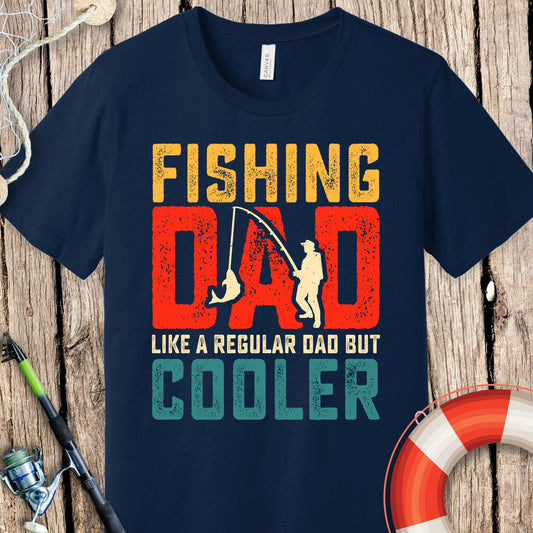 Fishing Dad Cooler T-Shirt