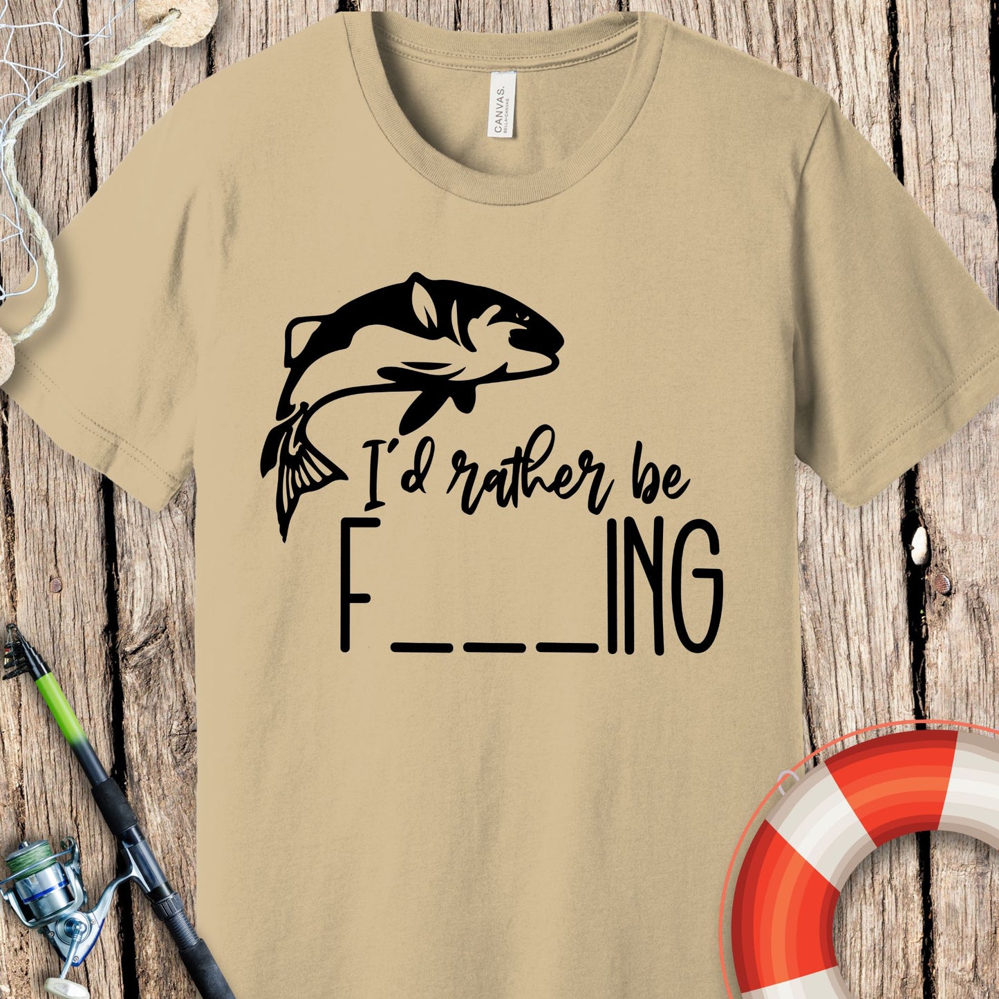 I Rather Be F...ing T-Shirt