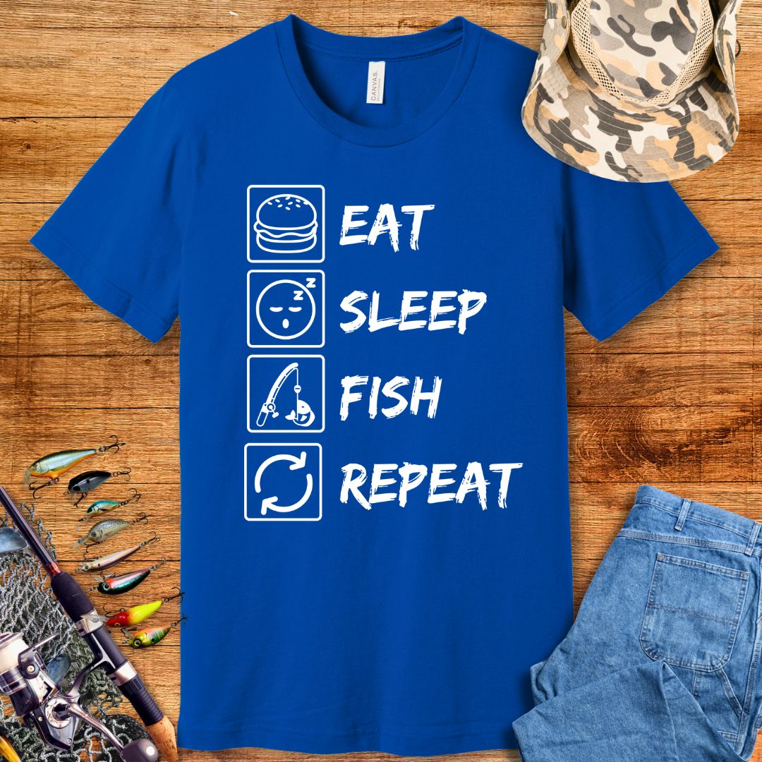 Eat Sleep Fish T-Shirt