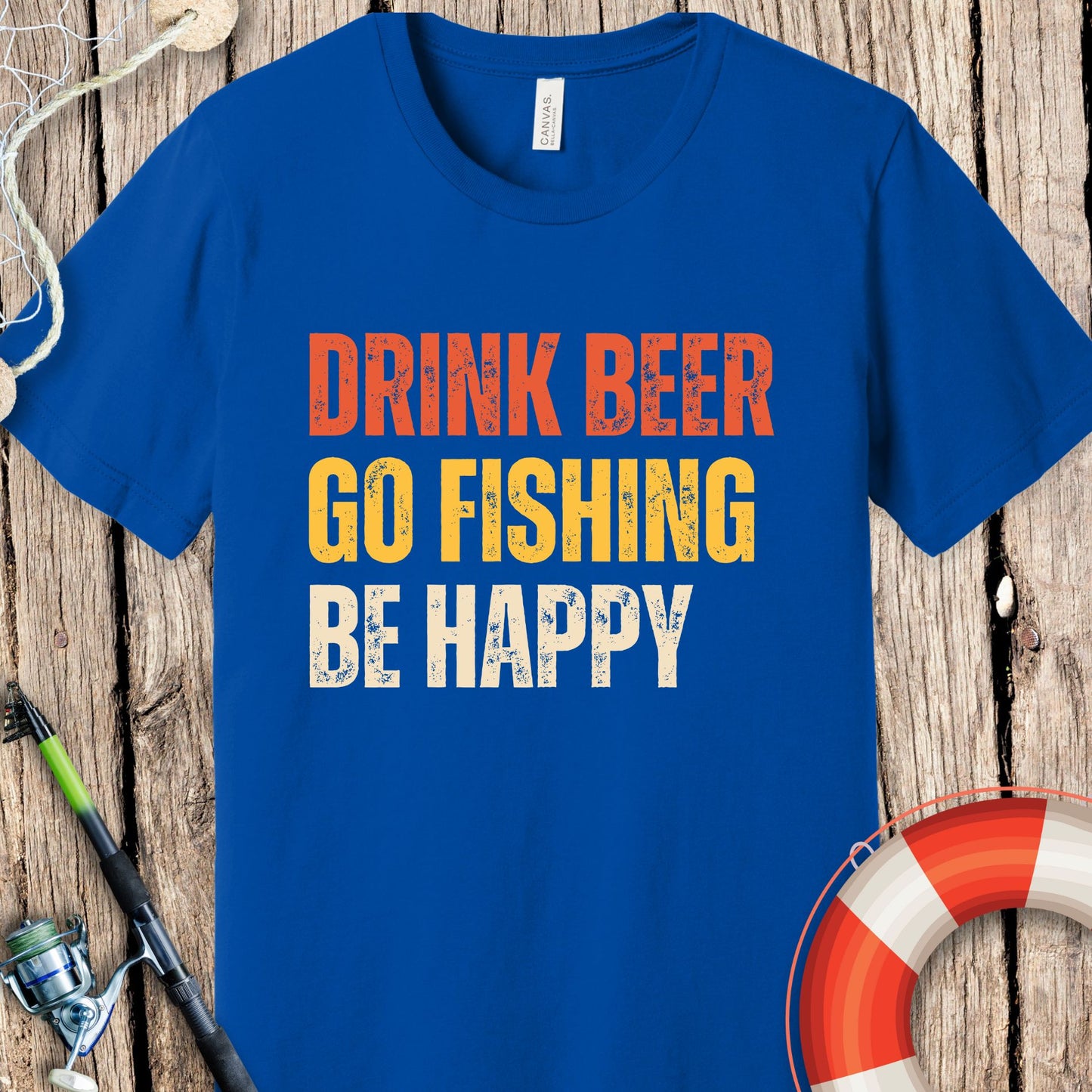 Drink Beer Go Fishing T-Shirt