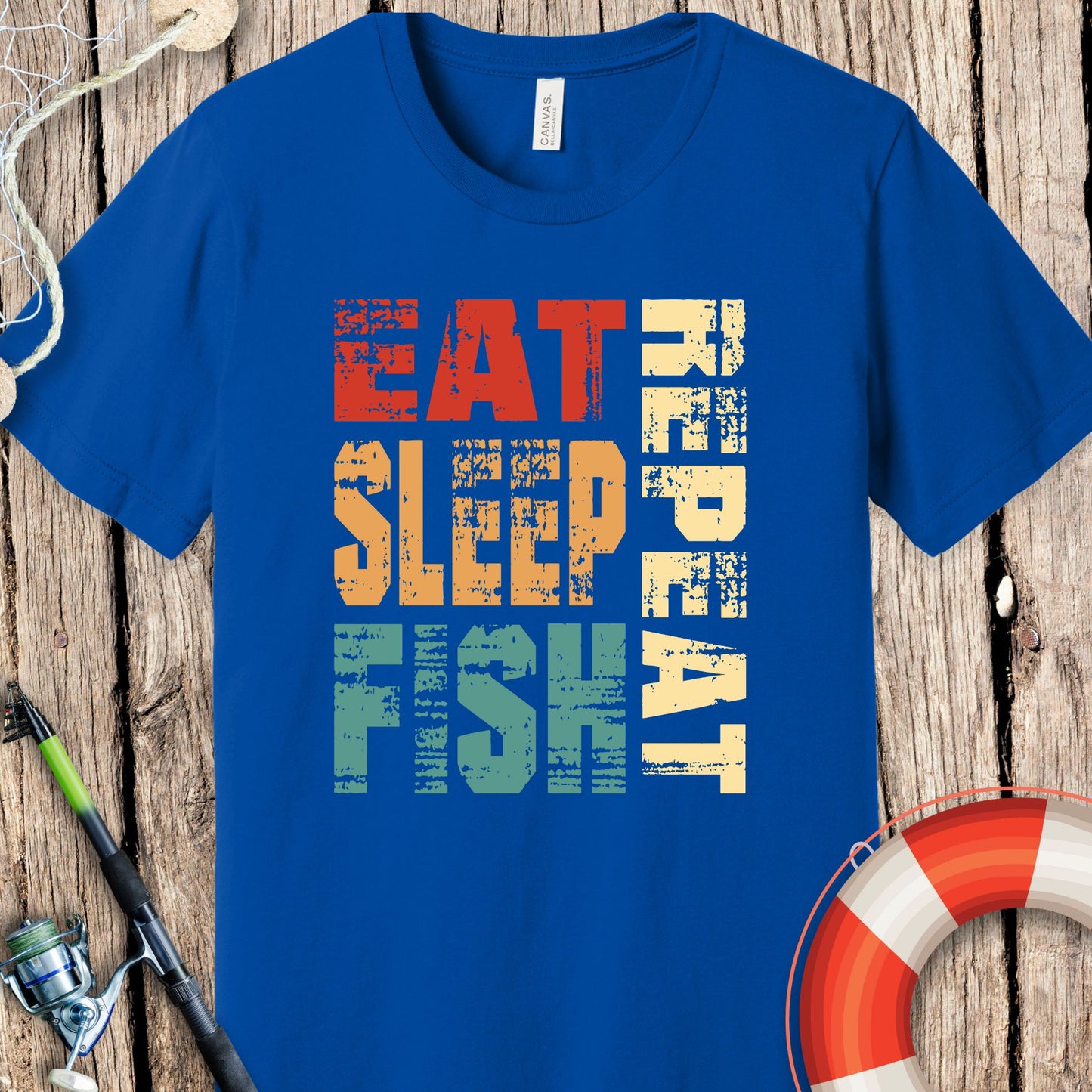 Eat Sleep Fish T-Shirt