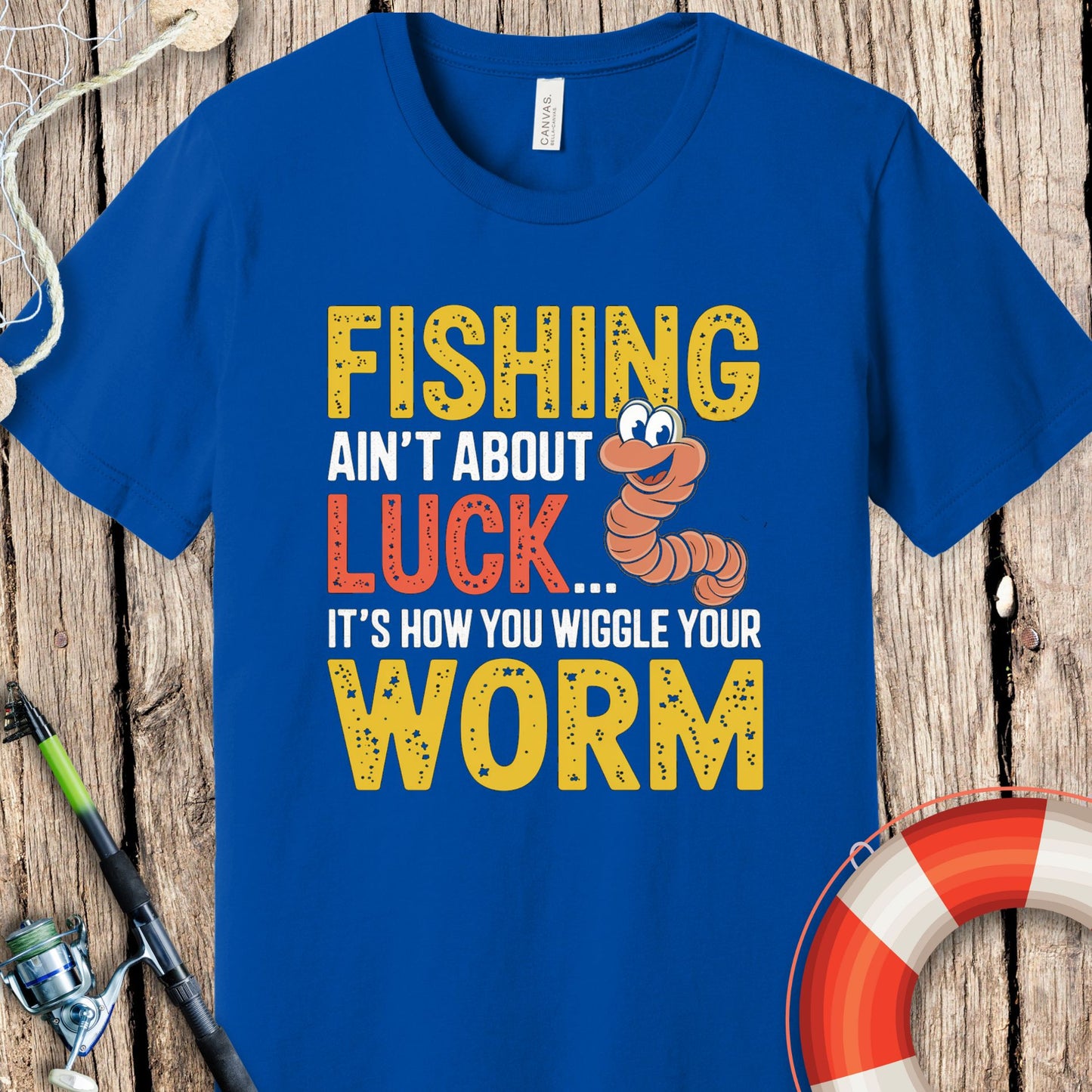 Fishing Ain't About Luck T-Shirt