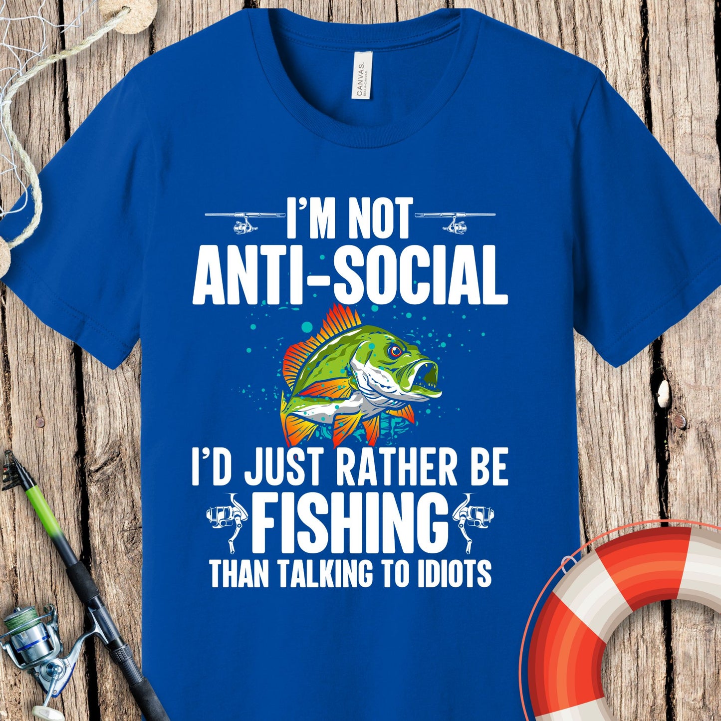 I'm Not Anti Social T-Shirt