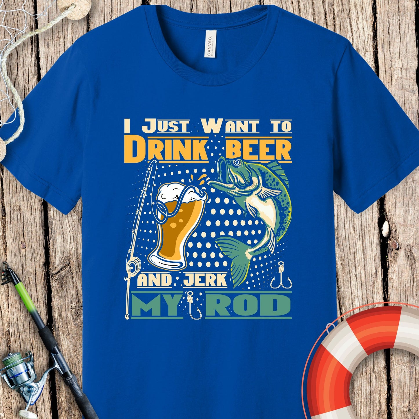 I Just Want To Drink Beer T-Shirt