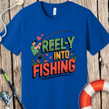 Reely Into Fishing T-Shirt