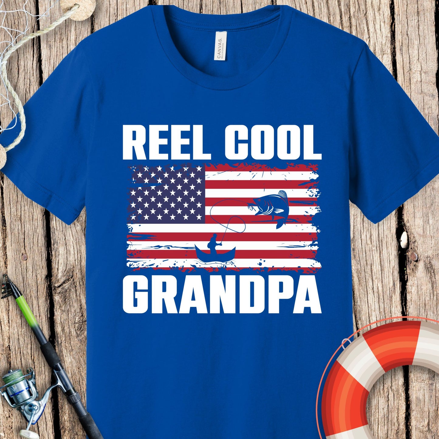 Reel Cool Grandpa T-Shirt