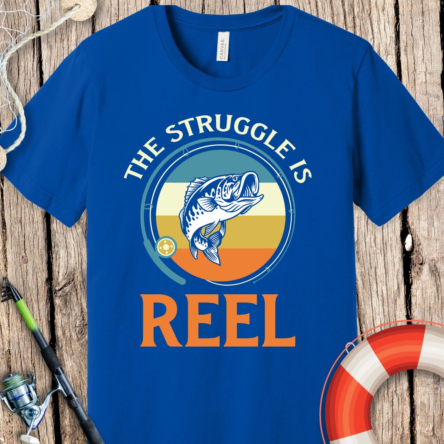 The Struggle Is Reel T-Shirt