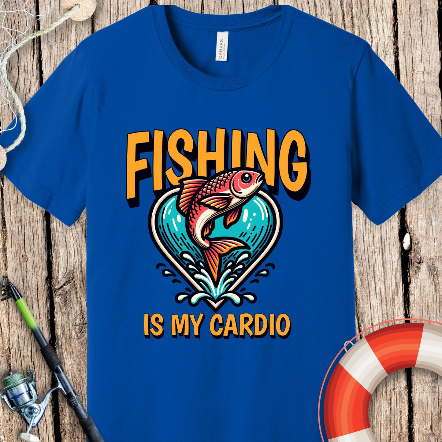 Fishing Is My Cardio T-Shirt