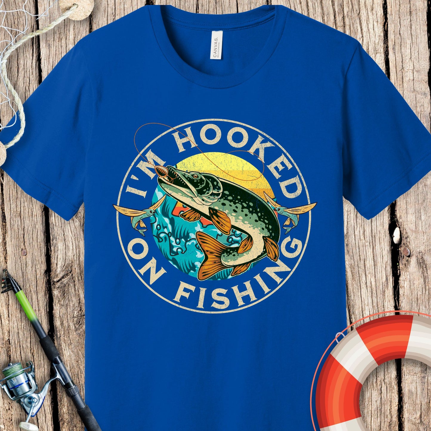 I'm Hooked On Fishing T-Shirt