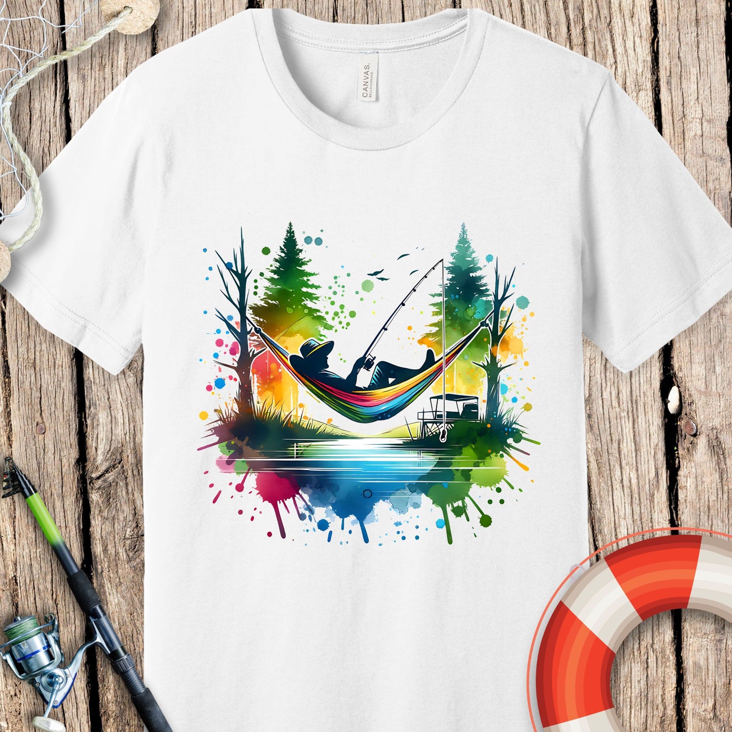 Hammock Fishing T-Shirt