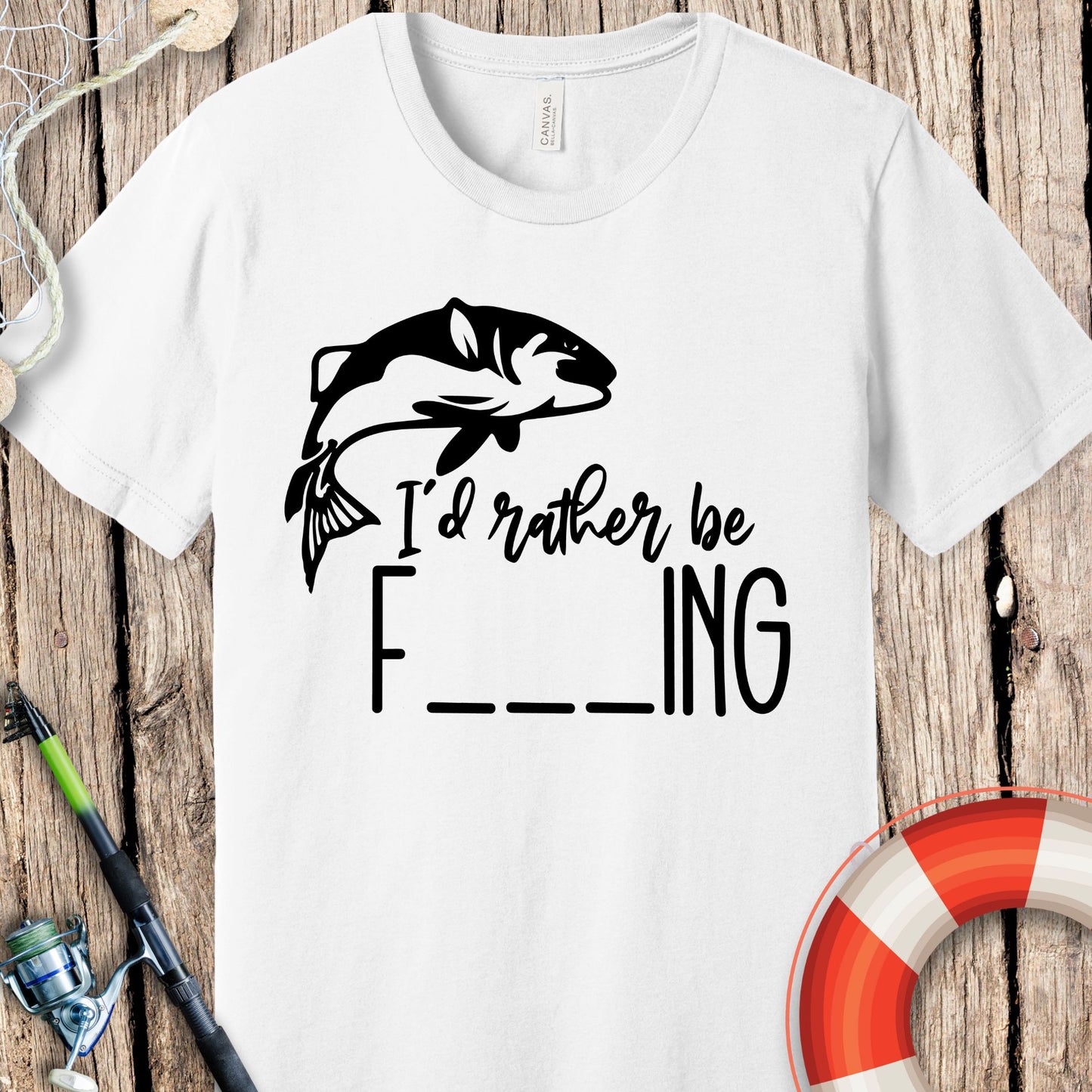 I Rather Be F...ing T-Shirt