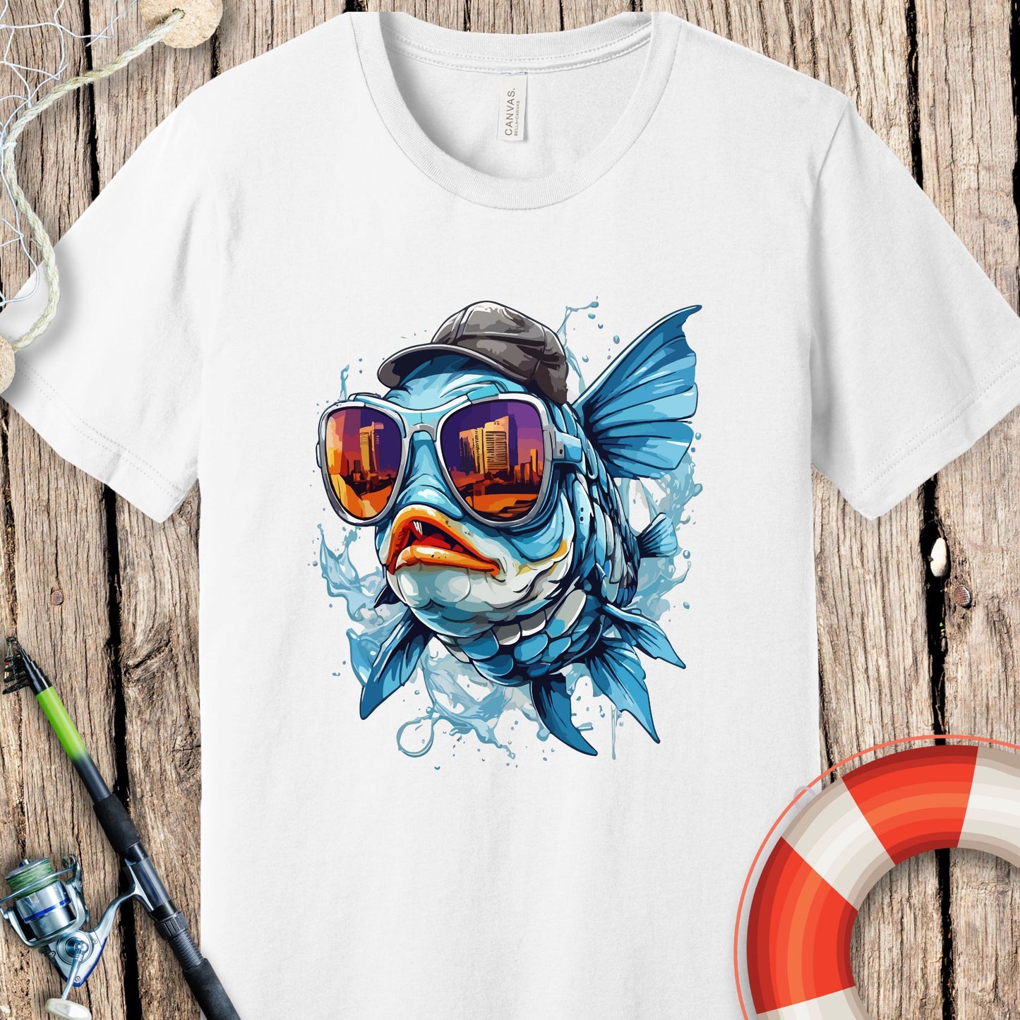 Fish In Glasses T-Shirt