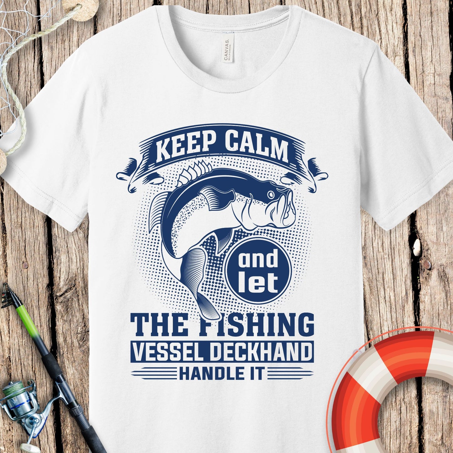 Keep Calm Fishing T-Shirt