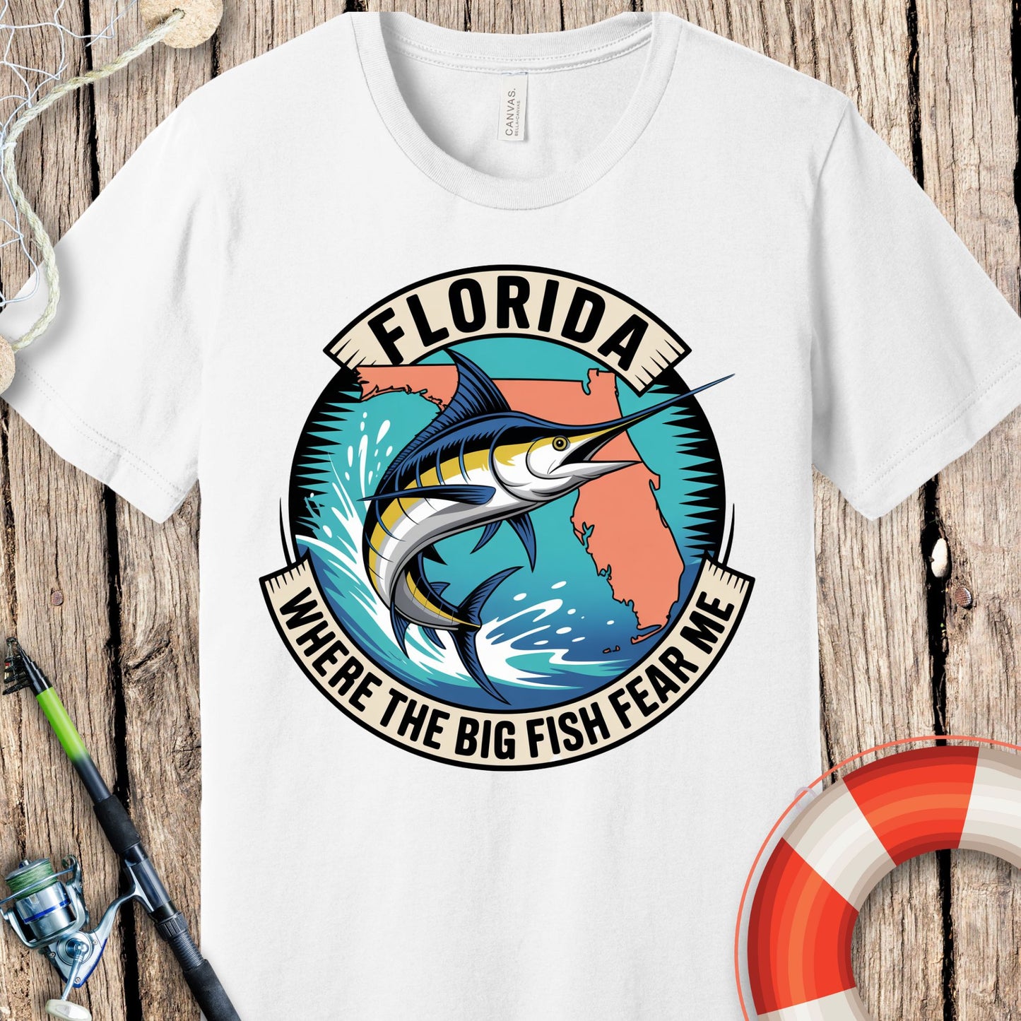 Florida Fish Fear Me T-Shirt
