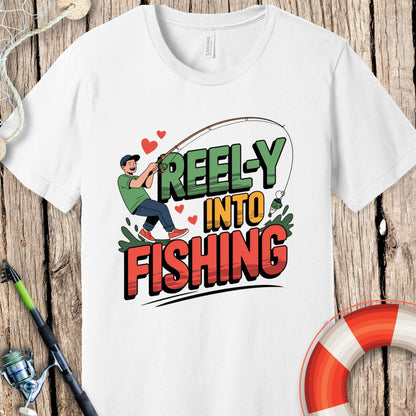 Reely Into Fishing T-Shirt