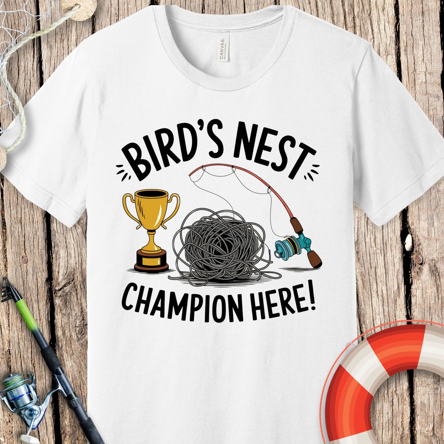 Bird's Nest Fishing T-Shirt