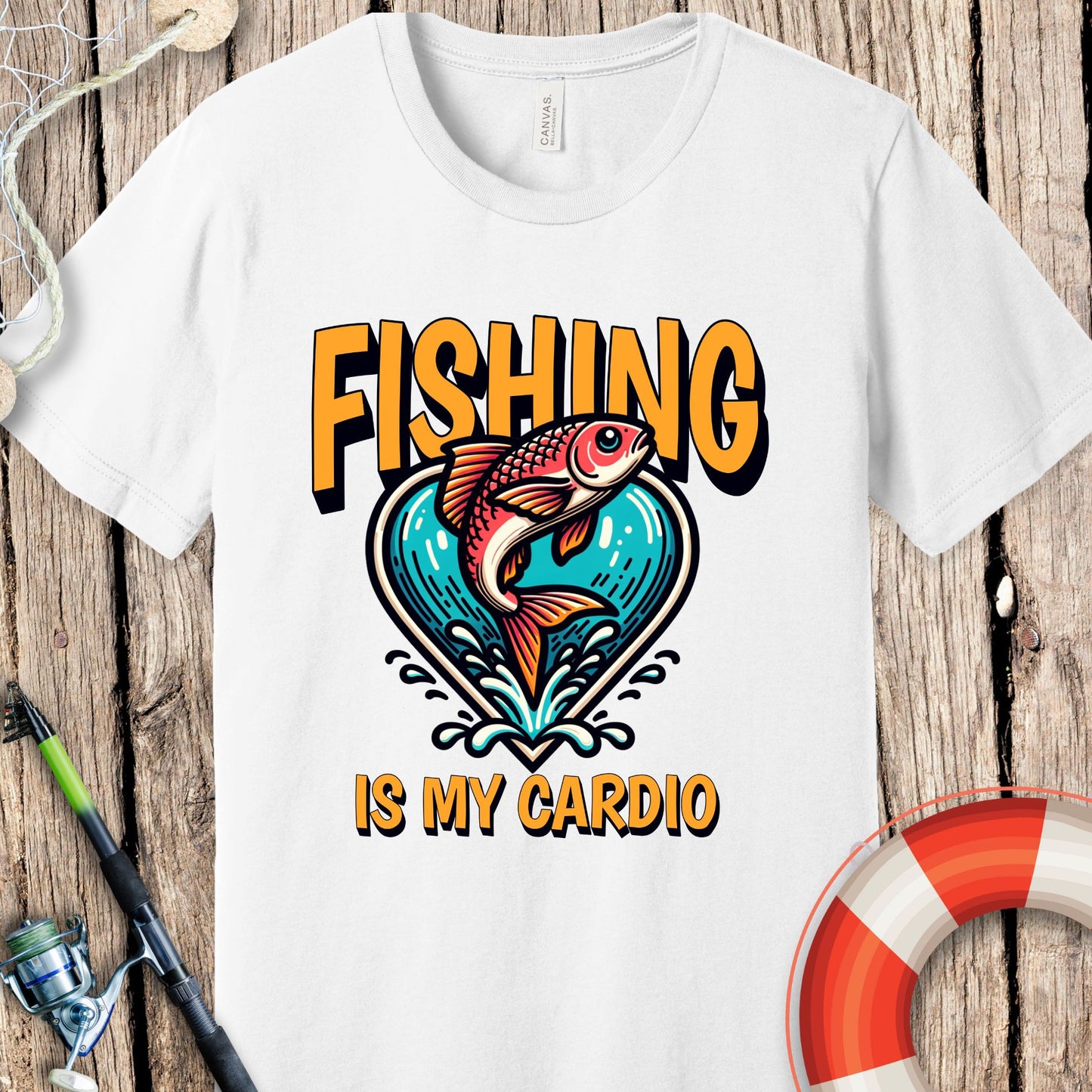 Fishing Is My Cardio T-Shirt